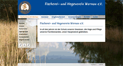 Desktop Screenshot of fischereiverein-wernau.de